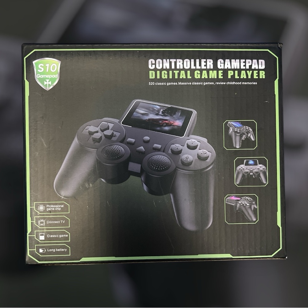 Black Controller Gamepad Digital Game Player